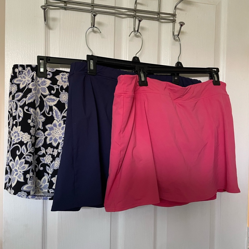 6 piece lot of swim tankinis. Size 18 Lands End and LL Bean